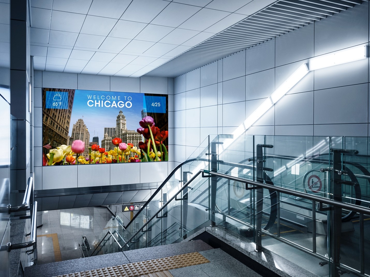 Large LED Video Wall