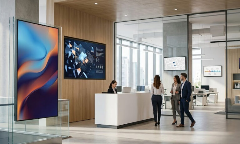 Digital Signage untuk Corporate & Kantor: Lebih dari Sekadar Informasi Internal
