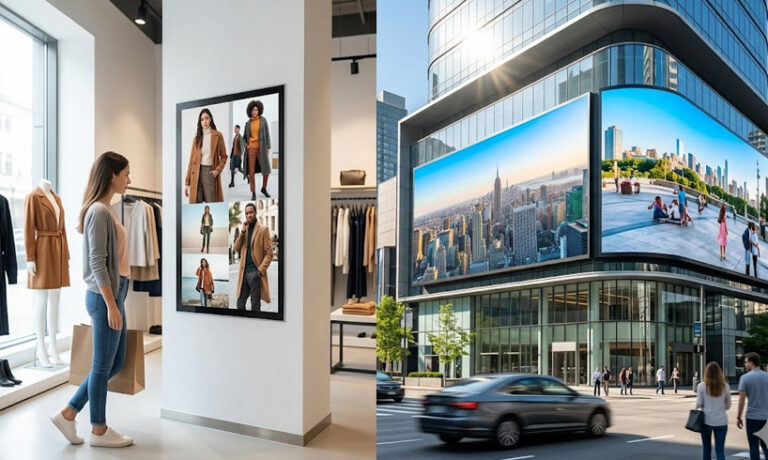 Indoor vs Outdoor Digital Signage: Perbedaan Strategi yang Harus Anda Pahami