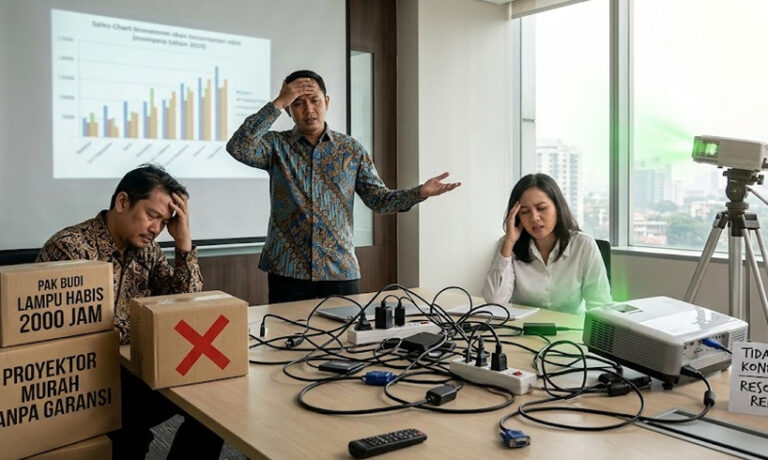 Kesalahan Fatal Saat Membeli Proyektor yang Sering Dilakukan Perusahaan di Indonesia
