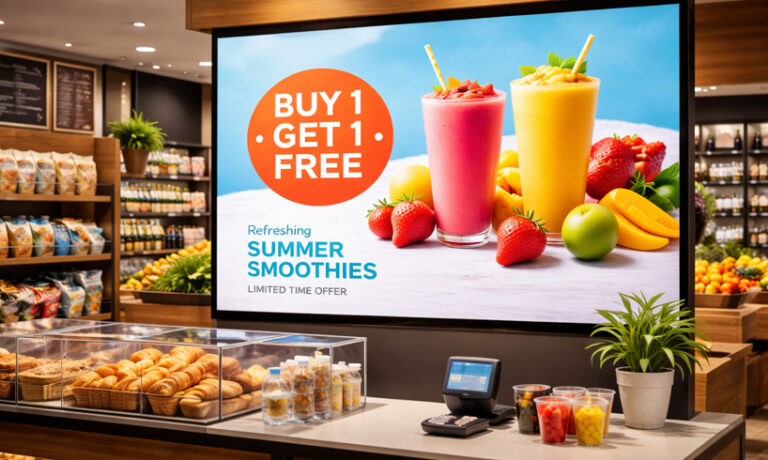 Cara Menentukan Konten Digital Signage yang Benar-Benar Menghasilkan Penjualan