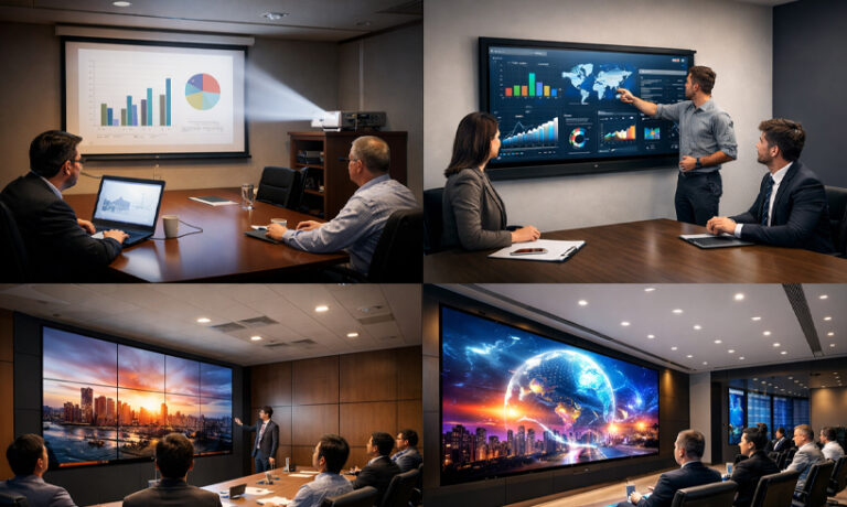 Dari Proyektor ke Videotron: Evolusi Teknologi Display di Ruang Meeting