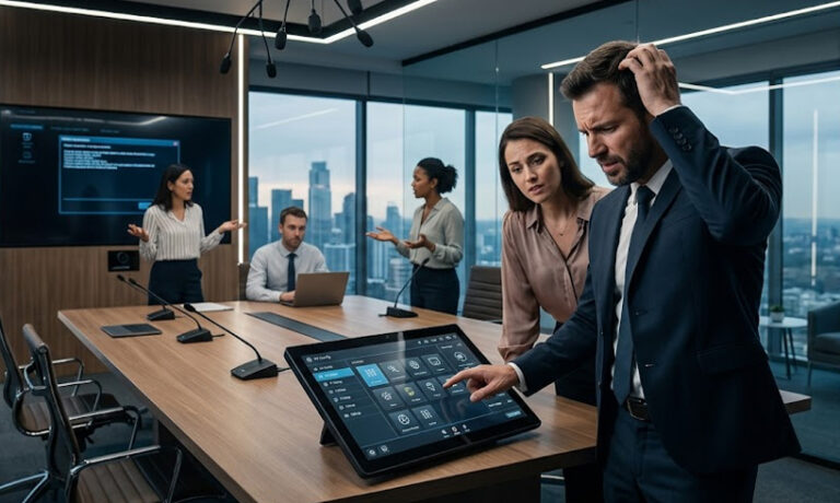 Ruang Meeting Terlihat Modern, Tapi Pengguna Bingung Pakainya?