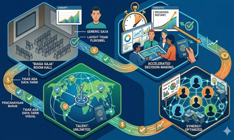 Salah Desain Ruang Meeting Bisa Merugikan Perusahaan Tanpa Disadari