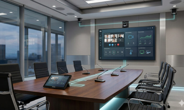 Solusi Ruang Meeting Terintegrasi dengan Crestron: Setup Ideal yang Harus Anda Tahu